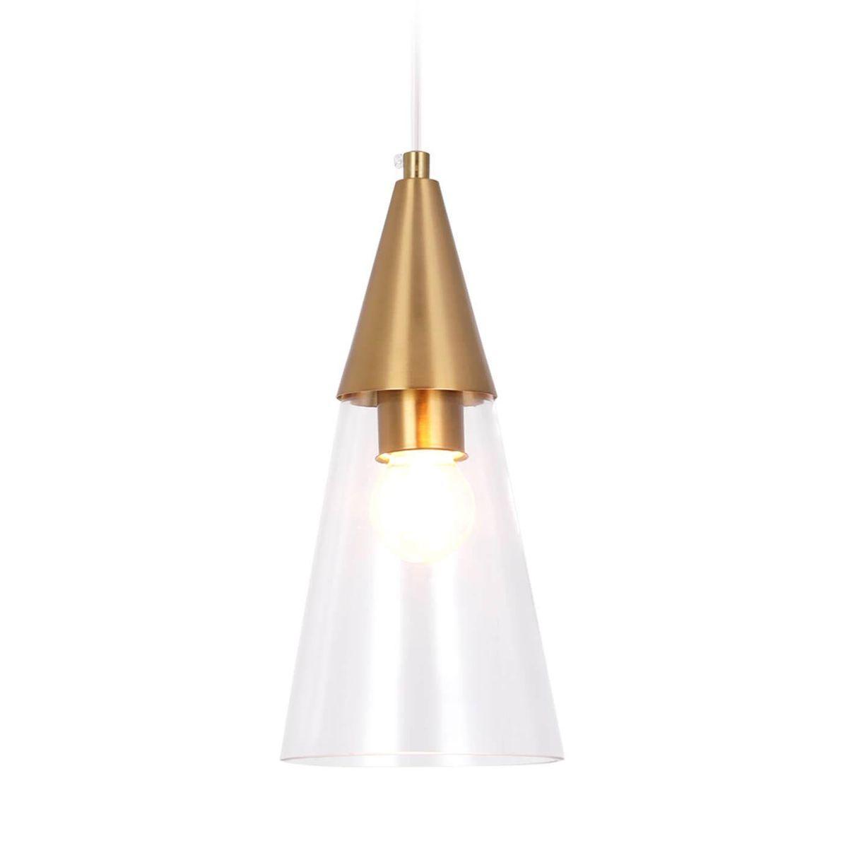 Подвесной светильник Ambrella light Traditional TR3666, цвет латунь - фото 1