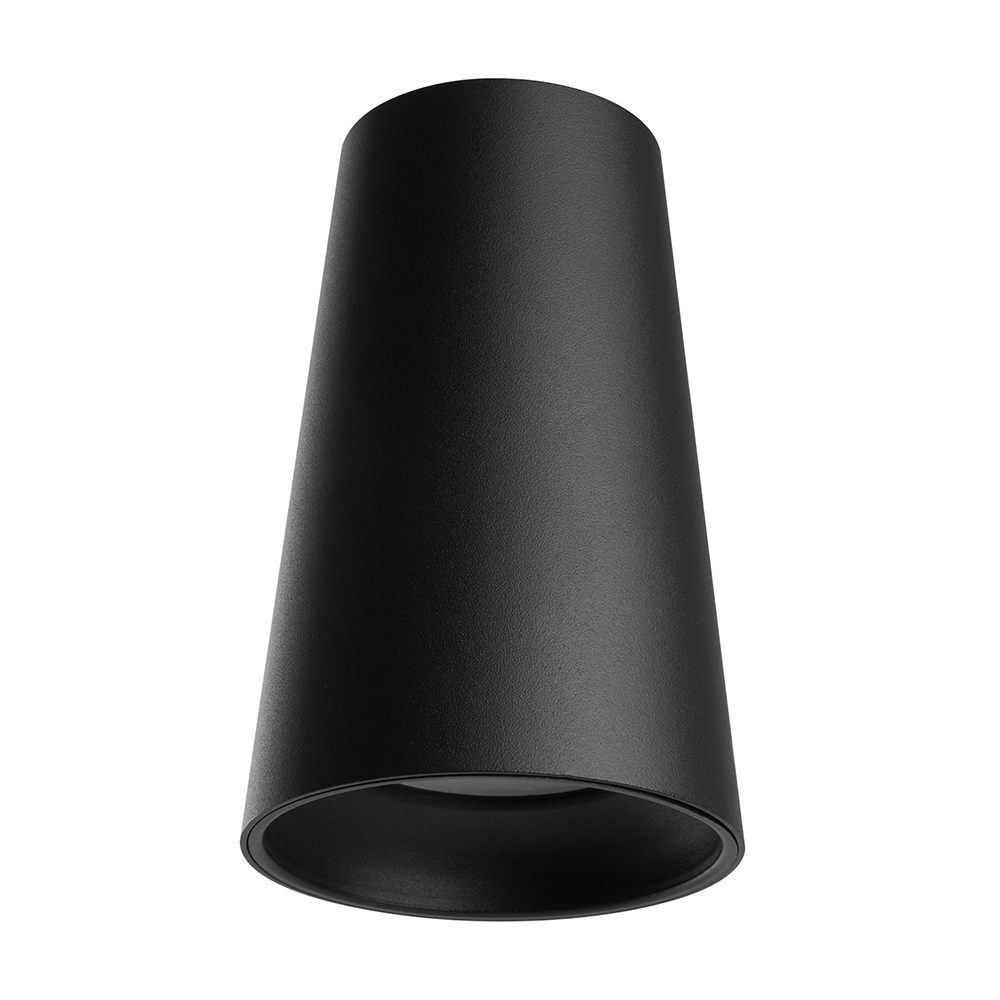 Светильник потолочный Feron ML185 Barrel BELL MR16 35W, 230V, GU10, чёрный светильник настенный светодиодный uniel гибкий 3 вт 6 5 см алюминий чёрный