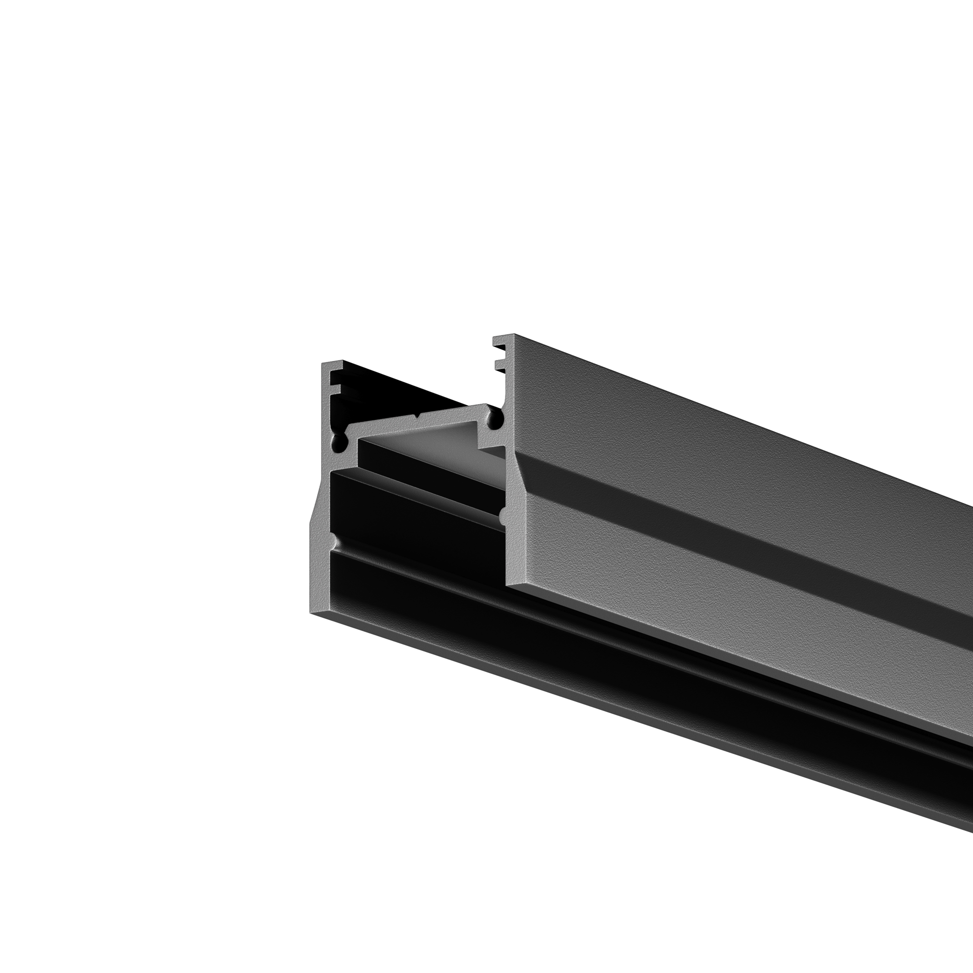 

Профиль 2м Elasity IP накладной черный, O-TR001-P-B2M, O-TR001-P-B2M