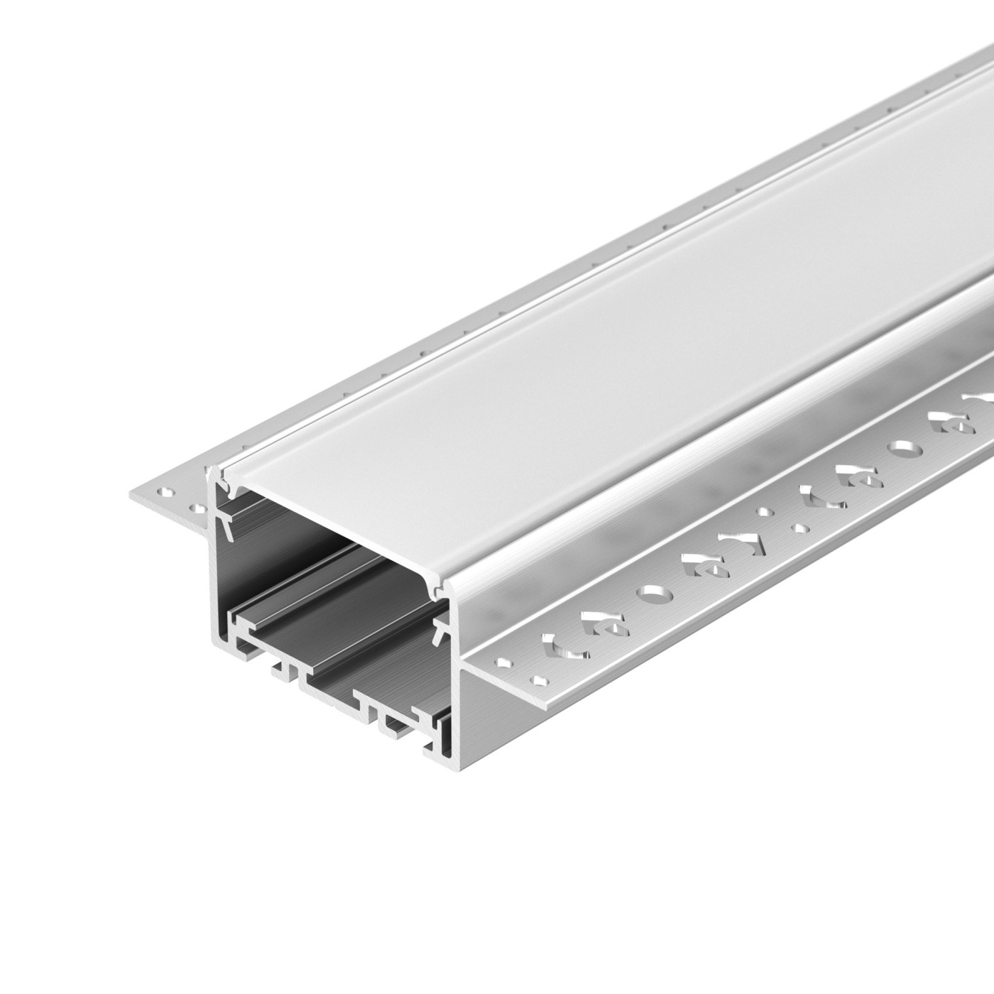 Профиль SL-LINIA55-FANTOM-2500 ANOD (Arlight, Алюминий) светодиодная лента xiaomi yeelight led smart light strip 1m yldd03yl продажа от 1 метра и более цена указана за 1 метр