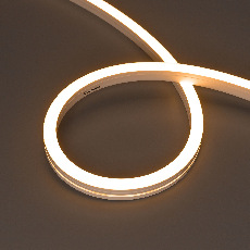 Светодиодная лента герметичная MOONLIGHT-SIDE-A140-12x17mm 24V Warm2400 (9.6 W/m, IP67, 5m, wire x2) (Arlight, Вывод кабеля боковой)