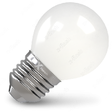 Светодиодная лампа филамент E27 FLM P45 4W 220V, 48168