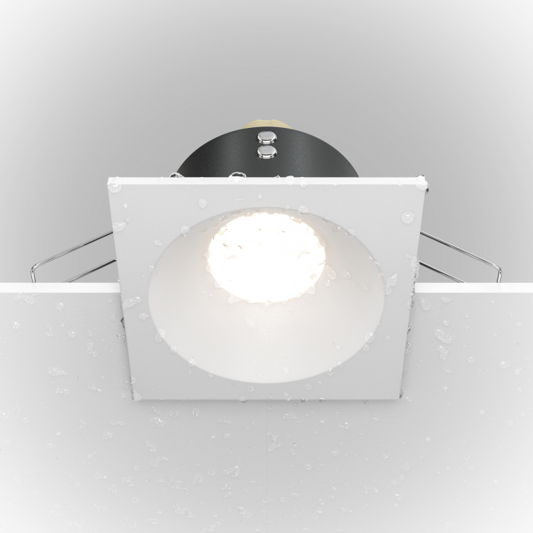 Встраиваемый светильник Zoom DL033-2-01W стол журнальный мебелик кристалл 1 алюминий прозрачное 721