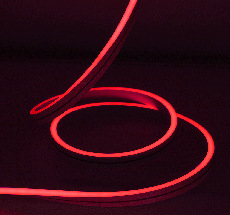 Гибкий Неон Rich LED, односторонний, красный, 8*16 мм, 220 В, 50 м, RL-FX816-120-220V-R/R
