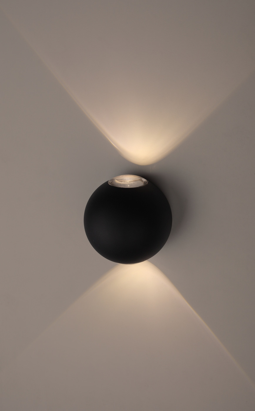 WL11 BK Подсветка ЭРА Декоративная подсветка светодиодная ЭРА 2*1Вт IP 54 черный декоративная планка арабеска длина 200 см ширина 7 см серебро чёрный