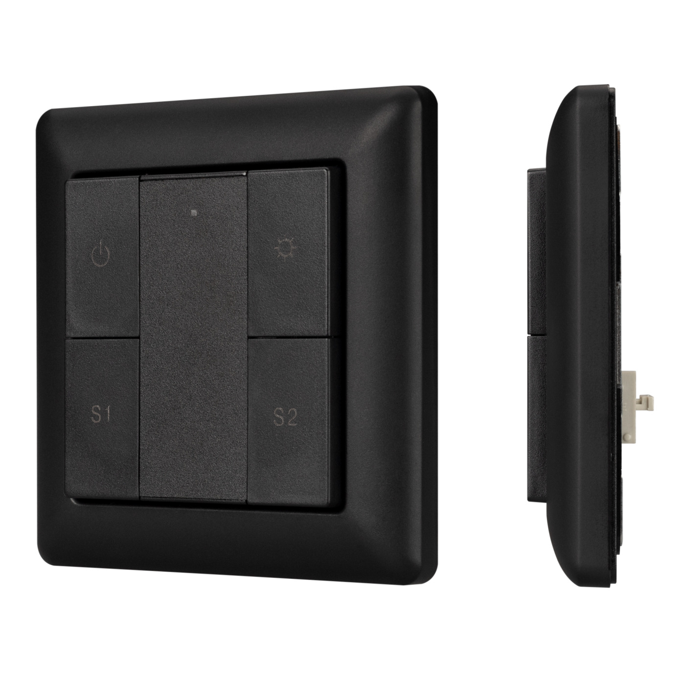 INTELLIGENT ARLIGHT Панель DALI-223-1G-2S-IN-BLACK (BUS) (INTELLIGENT ARLIGHT, -) пластиковая накладка wiwu ultra thin frosted magsafe для iphone 14 pro прозрачный черная