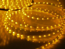 Дюралайт LED-DL-3W-100M-2,77CM-220V-Y желтый, 13 мм, кратность 6,6 метра