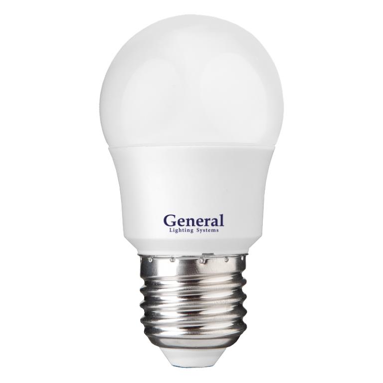 Светодиодная лампа GLDEN-G45F-7-230-E27-2700