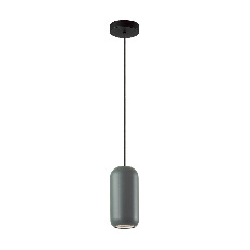 5060/1E PENDANT ODL24 449 темн.зеленый/черный/металл Подвес GU10 LED 4W COCOON