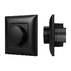 INTELLIGENT ARLIGHT Роторная панель SMART-TRIAC-601-32-DIM-IN Black (230V, 1.5A, 2.4G) (IARL, IP20 Пластик, 5 лет)