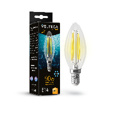 Светодиодная лампа Crystal Graphene Candle 9W 3000K E14 340°