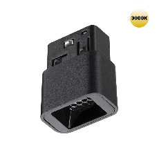 359513 SHINO NT24 128 черный Трековый светильник для низковольтного шинопровода IP20 LED 3W 48V 3000K 120Лм FLUM