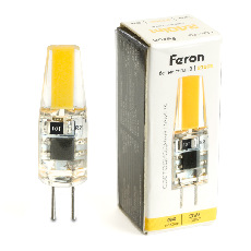Лампа светодиодная Feron LB-423 G4 3W 230V 2700K