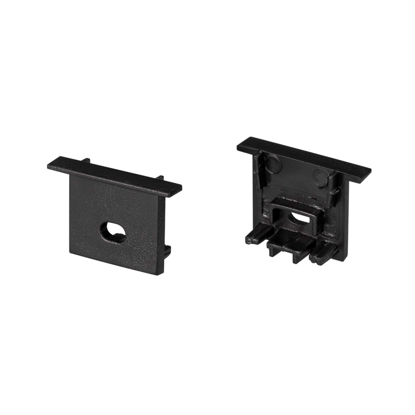 

Заглушка SL-COMFORT-1716-F BLACK c отверстием (Arlight, Пластик), 031775