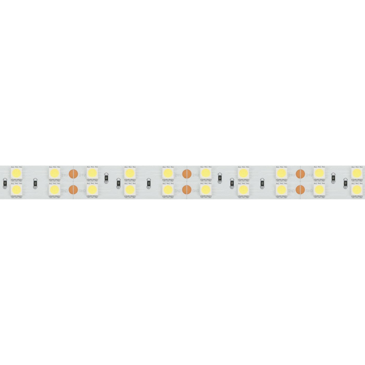Светодиодная лента RT 2-5000 24V Cool 8K 2x2 (5060, 600 LED, LUX) (Arlight, 28.8 Вт/м, IP20) профиль sl arc 5060 d1500 a90 white дуга 1 из 4 arlight алюминий
