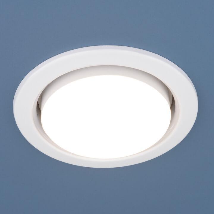 Встраиваемый светильник Elektrostandard 1035 GX53 WH (в комплекте 10 шт.) 4690389133756 настенный светильник arti lampadari nobile e 2 10 501 n