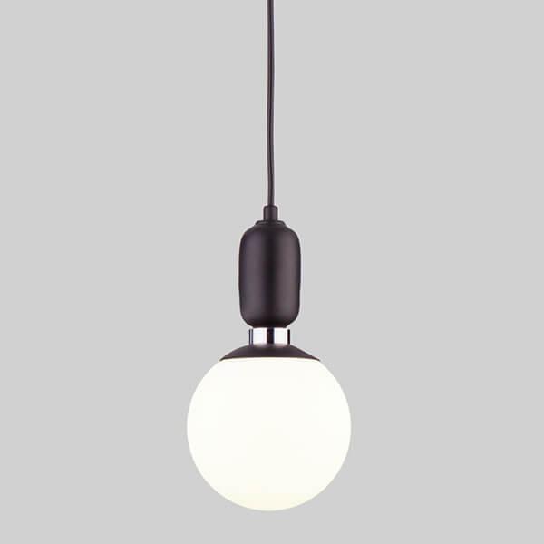 Подвесной светильник Eurosvet 50158/1 черный столик круглый orin 50x50x42 см кремовый