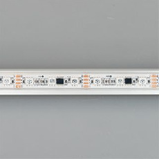 Светодиодная лента герметичная DMX-PFS-B60-12mm 12V RGB-PX3 (14 W/m, IP68, 5060, 5m) (Arlight, бегущий огонь)