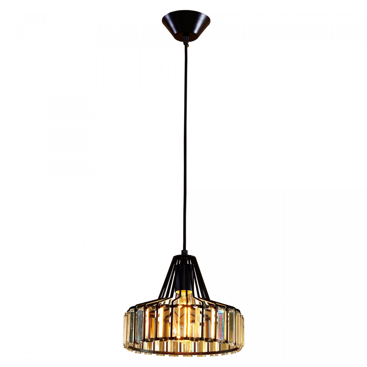 Подвесной светильник Citilux Эдисон CL450211 декоративная планка арабеска длина 350 см ширина 7 см чёрный лак