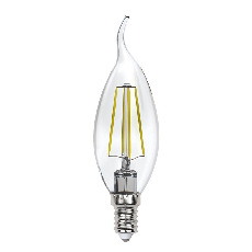 Лампа светодиодная филаментная Uniel E14 13W 4000K прозрачная LED-CW35-13W/4000K/E14/CL PLS02WH UL-00005904