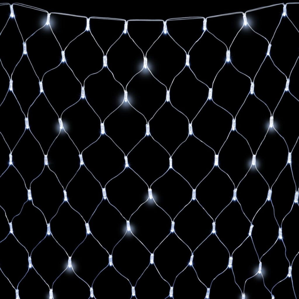 Светодиодная Сеть с Колпачком 2 x 3 м Белая 220В 384 LED Провод Прозрачный ПВХ IP65 11290₽