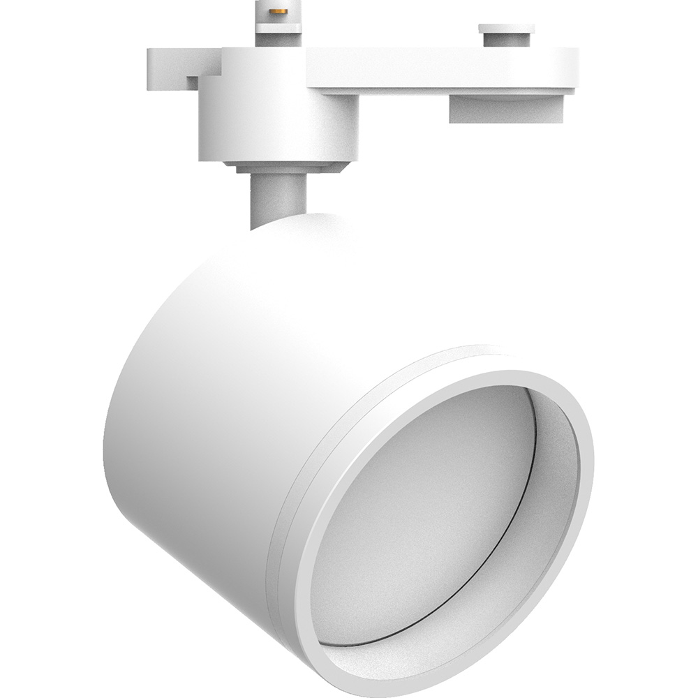 Светильник Feron AL163 трековый однофазный на шинопровод под лампу GX53, белый однофазный шинопровод elektrostandard 85080 00 4690389178481