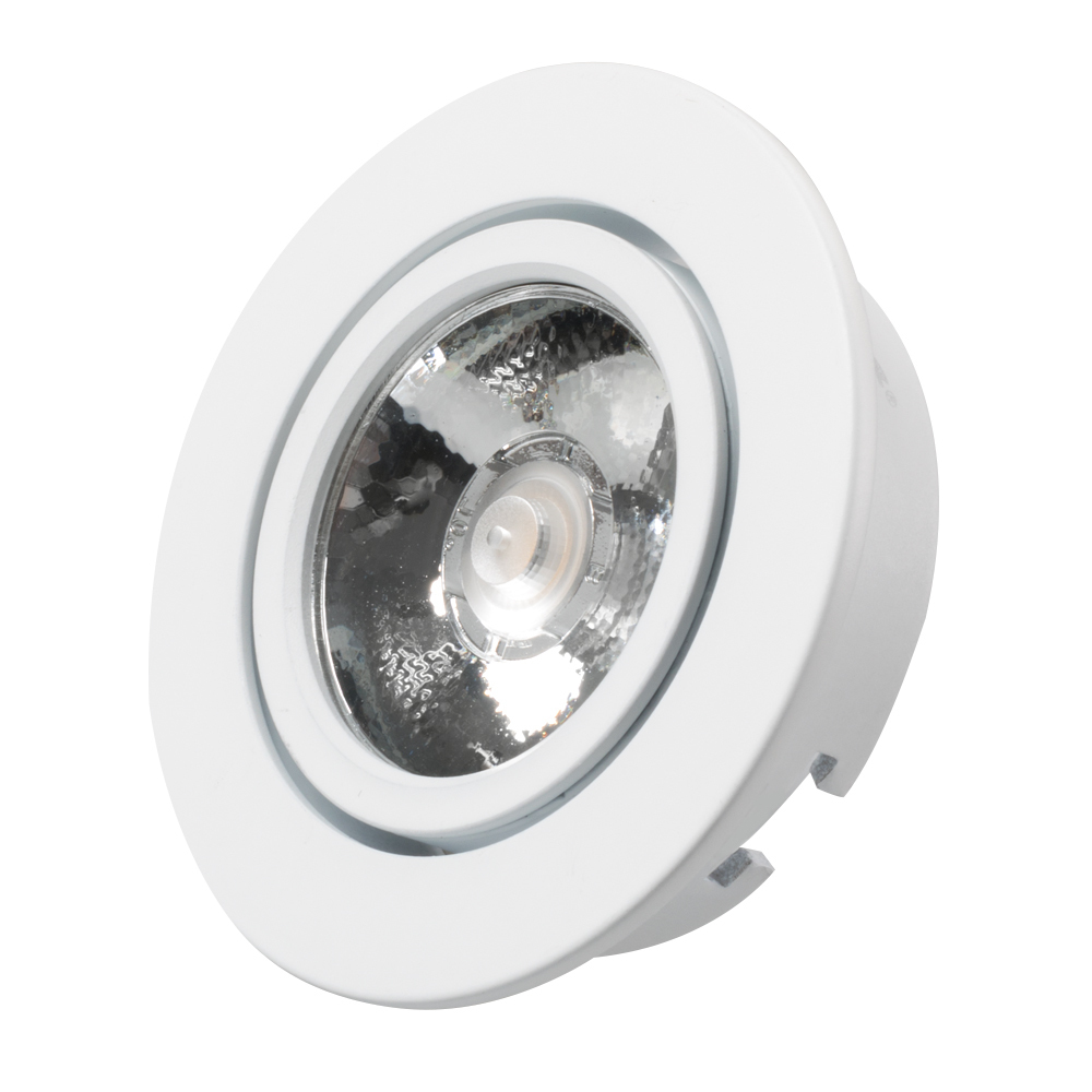 Светодиодный светильник LTM-R65WH 5W Day White 10deg (Arlight, IP44 Металл, 3 года) светодиод arl 2835dw p80 day white d1w