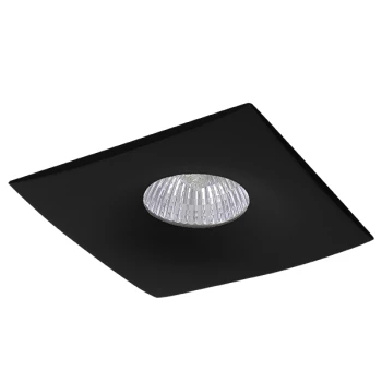 Светильник точечный встраиваемый декоративный под заменяемые галогенные или LED лампы Levigo 010037 невидимка для волос классика стиль набор 12 шт чёрный
