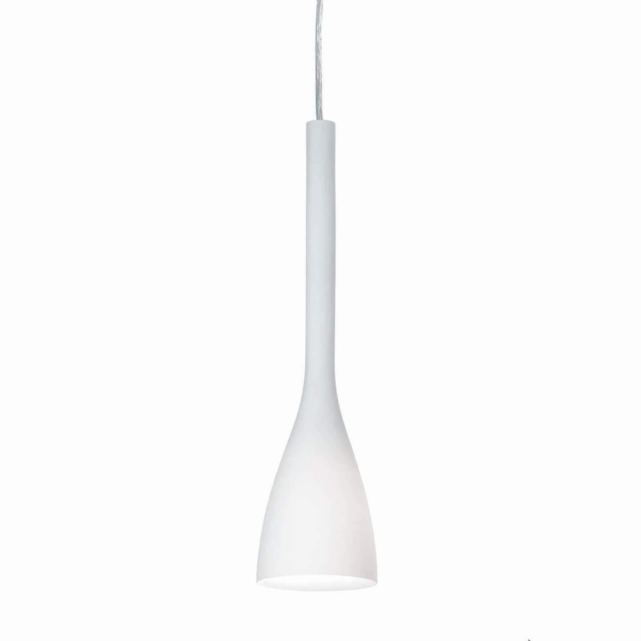 Подвесной светильник Ideal Lux Flut SP1 Small Bianco 035697 бра ideal lux frida ap1 brunito 163321
