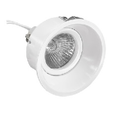 Светильник точечный встраиваемый декоративный под заменяемые галогенные или LED лампы Domino 214606