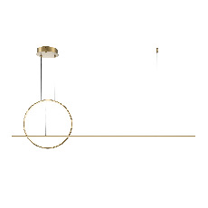 Подвесной светильник Halo 2600-3500К 40Вт, MOD247PL-L49BSK