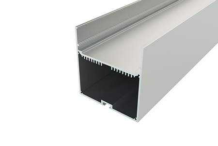 Профиль для светодиодной ленты накладной алюминиевый LC-LP-7774-2 Anod