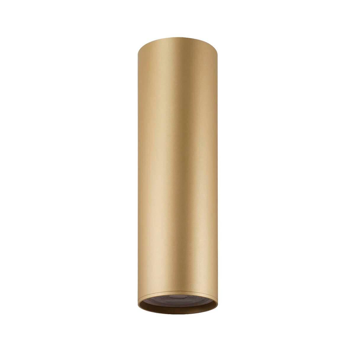 Накладной светильник Denkirs TUBE DK2052-SG шпингалет накладной прямоугольный ригель круглый trodos 80 мм zy 710b 205065 золотой матовый