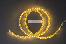 Дюралайт плоский LED-CUFL-3W-100M-220V-1.67CM-W2 (ТеплоБелый оттенок), белый, 100м, 220V, D11*20cm, интер. 1,67см, 2М