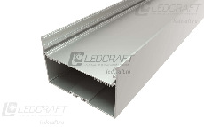 Профиль накладной алюминиевый LC-LP-76120-2 Anod