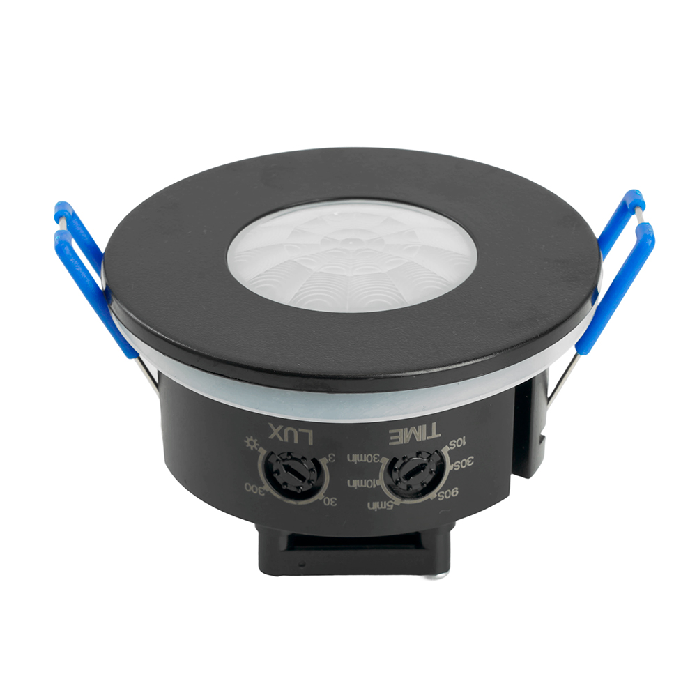 Датчик движения и освещенности 1200W 8m 120гориз 360верт чёрный SEN55 артикул 51577 1195₽