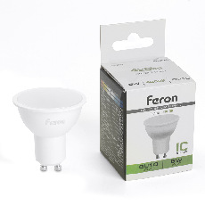 Лампа светодиодная Feron LB-24 MR16 GU10 5W 175-265V 4000K