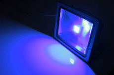 фото NEW TGC-30-FT-NA-B LED прожектор синий,1LED-30W,220V