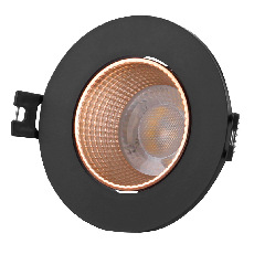 Точечный встраиваемый светильник Denkirs DK3061-BBR