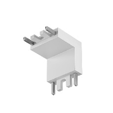 Соединитель для шинопровода Denkirs TR5212-WH
