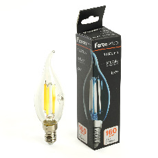 Лампа светодиодная Feron.PRO LB-1216 Свеча на ветру E14 6W 175-265V 6400K
