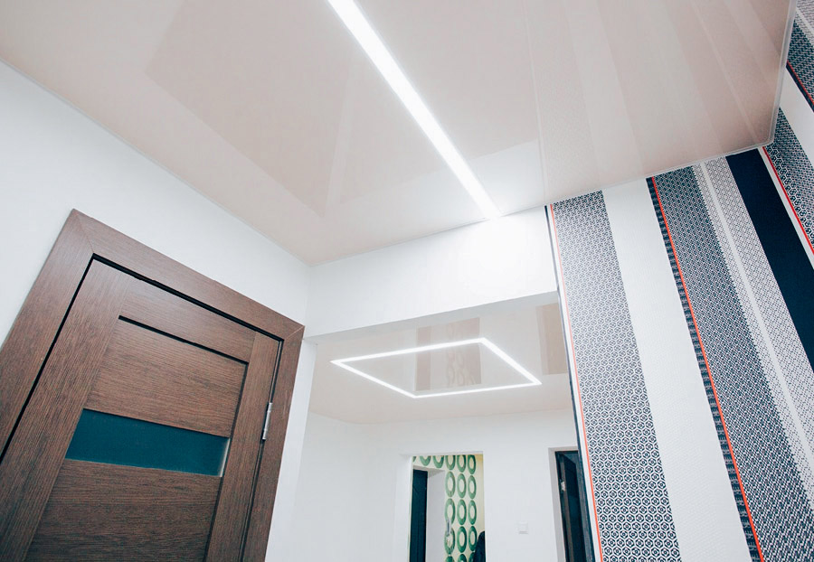 Дополнительные советы при оформлении светодиодной подсветки потолка