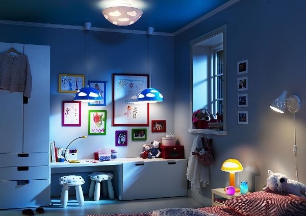 Светильники для детской комнаты
