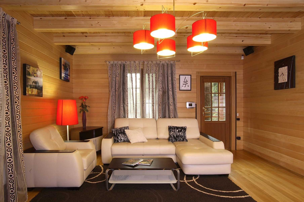 Подвесные светильники для деревянного потолка
