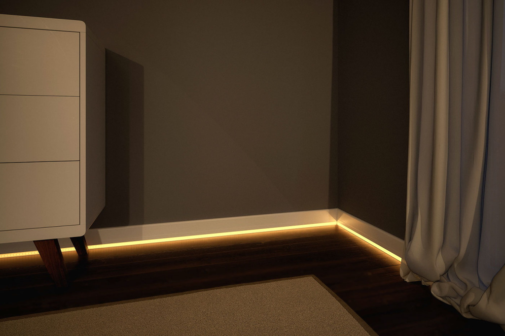 Ночная подсветка в квартире: варианты и фото-примеры | блог компании LedRus
