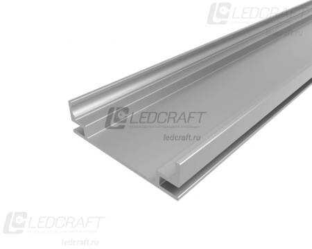 Профиль встроенный для стен алюминиевый LC-LPV-1035-2 Anod