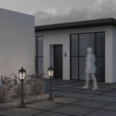 Ландшафтный светильник Fleur E27х1 60Вт IP 44, O414FL-01BZ1