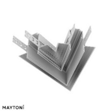 Угол-соединитель 45° Exility встраиваемый под ГКЛ 12,5мм, белый, TRA034CLS-42.12W