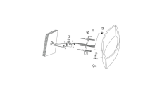 Настенный светодиодный светильник DesignLed GW Ole GW-A715-5-BL-NW 003027