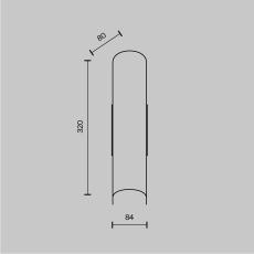 Настенный светильник (бра) Gioia E14х2 40Вт, P011WL-02CH